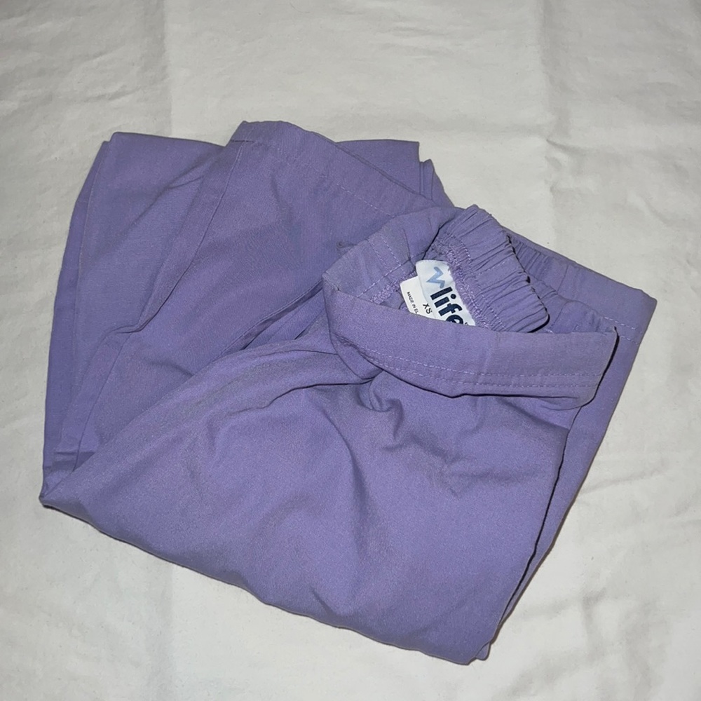 Purple Scrub Pants